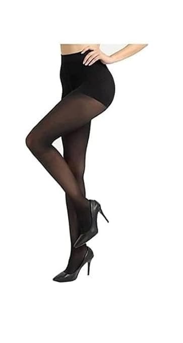 Women & Girl's Full Length High Waisted Pantyhose Stockings Scratch Proof and Long Lasting Waistband (Free Size)